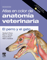 ATLAS EN COLOR DE ANATOMA VETERINARIA : EL PERRO Y EL GATO