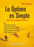 LO OPTIMO ES SIMPLE