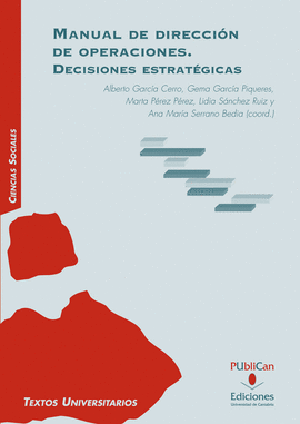 MANUAL DE DIRECCIN DE OPERACIONES DECISIONES ESTRATGICAS