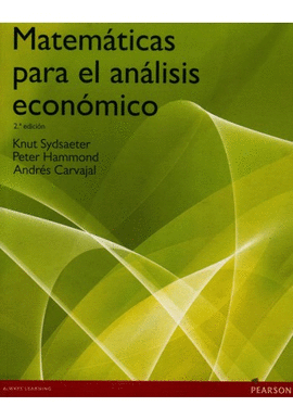 MATEMTICAS PARA EL ANLISIS ECONMICO