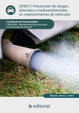 PREVENCIN DE RIESGOS LABORALES Y MEDIOAMBIENTALES EN MANTENIMIENTO DE VEHICULOS. TMVL0309