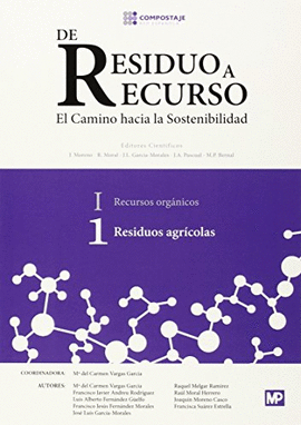 DE RESIDUO A RECURSO: EL CAMINO HACIA LA SOSTENIBILIDAD VOL I RECURSOS ORGNICOS 1 RESIDUOS AGRCOLAS