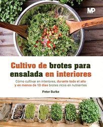 CULTIVO DE BROTES PARA ENSALADA EN INTERIORES