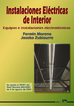 INSTALACIONES ELECTRICAS DE INTERIOR EQUIPOS E INSTALACIONES ELECTROTECNICAS