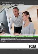 MANUAL MF1442_3: PROGRAMACIN DIDCTICA DE ACCIONES FORMATIVAS PARA EL EMPLEO