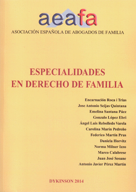 ESPECIALIDADES EN DERECHO DE FAMILIA