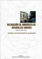 VALORACIN DE INMUEBLES DE NATURALEZA URBANA