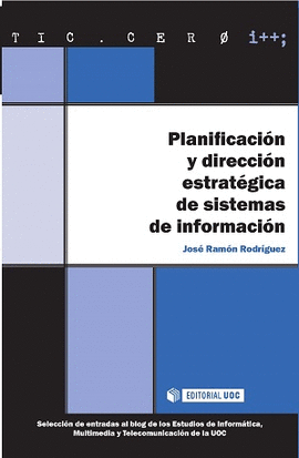 PLANIFICACIN Y DIRECCIN ESTRATGICA DE SISTEMAS DE INFORMACIN