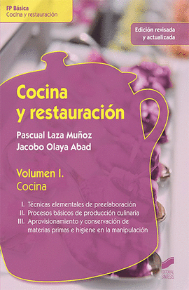 COCINA Y RESTAURACIN VOLUMEN I