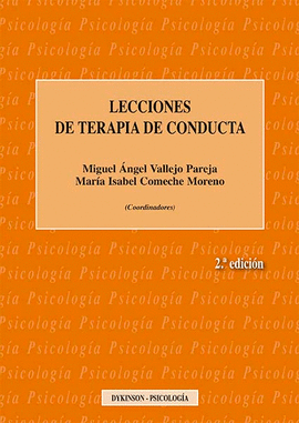 LECCIONES DE TERAPIA DE CONDUCTA