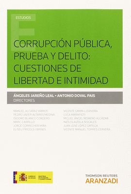 CORRUPCION PUBLICA PRUEBA Y DELITO