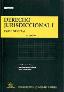 DERECHO JURISDICCIONAL I PARTE GENERAL