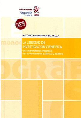 LA LIBERTAD DE INVESTIGACION CIENTIFICA
