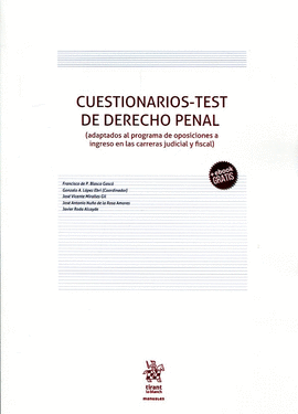 CUESTIONARIOS-TEST DE DERECHO PENAL