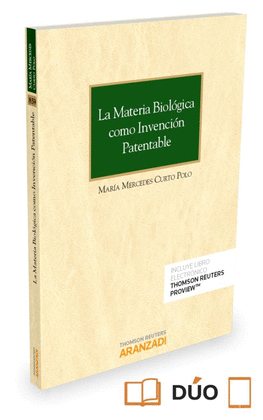 E-BOOK + PAPEL  LA MATERIA BIOLGICA COMO INVENCIN PATENTABLE