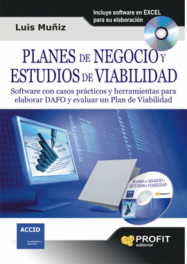 PLANES DE NEGOCIO Y ESTUDIOS DE VIABILIDAD + CD