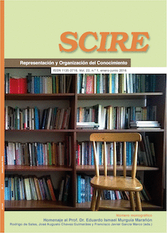 SCIRE REPRESENTACION Y ORGANCIACION DEL CONOCIMIENTO