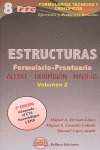 ESTRUCTURAS FORMULARIO PRONTUARIO VOL II