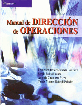 MANUAL DE DIRECCIN DE OPERACIONES