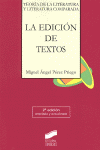 LA EDICION DE TEXTOS