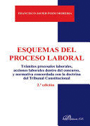 ESQUEMAS DEL PROCESO LABORAL : TR�MITES PROCESALES LABORALES, ACCIONES LABORALES DENTRO DEL CONCURSO, Y NORMATIVA CONCORDADA CON LA DOCTRINA DEL TRIBU
