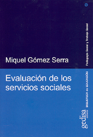 EVALUACIN DE LOS SERVICIOS SOCIALES