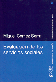 EVALUACI�N DE LOS SERVICIOS SOCIALES
