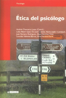 ETICA DEL PSICOLOGO