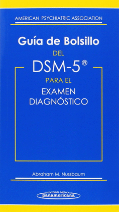 GUIA DE BOLSILLO DEL DSM-5 EXAMEN DIAGNOSTICO