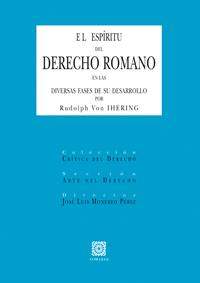 EL ESPIRITU DEL DERECHO ROMANO EN LAS DIVERSAS FASES DE SU DESARROLLO