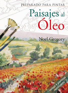 PAISAJES AL OLEO PREPARADO PARA PINTAR + 6 PLANTILLAS REUTILIZABLES