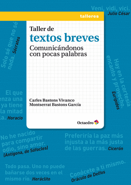 TALLER DE TEXTOS BREVES. COMUNICNDONOS CON POCAS PALABRAS