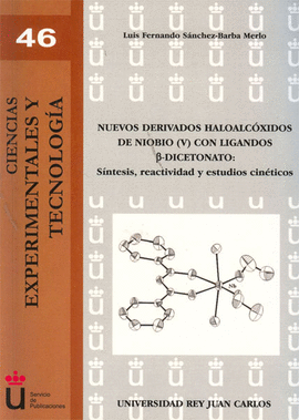 NUEVOS DERIVADOS HALOALCOXIDOS DE NIOBIO (V) CON LIGANDOS ?-DICETONATO