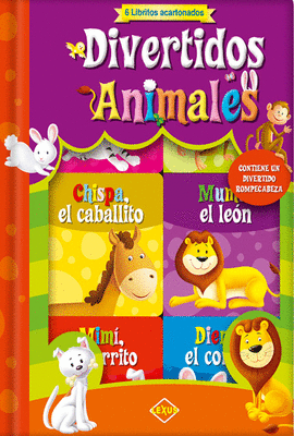 DIVERTIDOS ANIMALES (6 LIBROS)