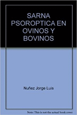 SARNA PSOROPTICA EN OVINOS Y BOVINOS