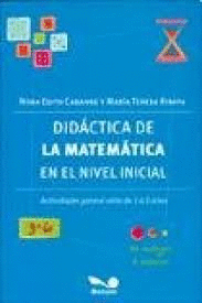 DIDACTICA DE LA MATEMATICA EN EL NIVEL INICIAL ACTIVIDADES PARA EL NIO DE 3 A 5 AOS