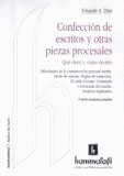 CONFECCI�N DE ESCRITOS Y OTROS PROCESALES