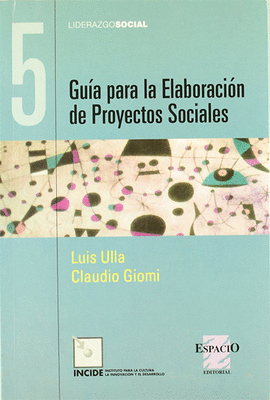 GUIA PARA LA ELABORACION DE PROYECTOS SOCIALES