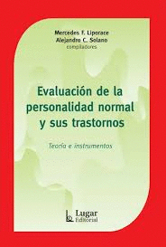 EVALUACIN DE LA PERSONALIDAD NORMAL Y SUS TRASTORNOS