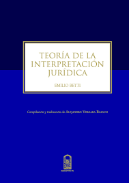 TEORIA DE LA INTERPRETACION JURIDICA