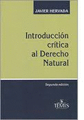 INTRODUCCIN CRTICA AL DERECHO NATURAL