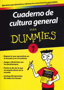 CUADERNO DE CULTURA GENERAL PARA DUMMIES