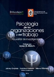 PSICOLOGA DE LAS ORGANIZACIONES Y DEL TRABJO