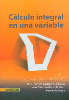 CLCULO INTEGRAL EN UNA VARIABLE