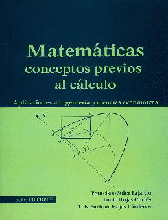 MATEM�TICAS CONCEPTOS PREVIOS AL C�LCULO