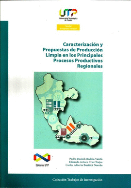 CARACTERIZACIN Y PROPUESTAS DE PRODUCCIN LIMPIA EN LOS PRINCIPALES PROCESOS PRODUCTIVOS REGIONALES.