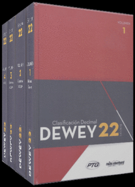 SISTEMA DE CLASIFICACION DECIMAL DEWEY - 4 VOLUMENES