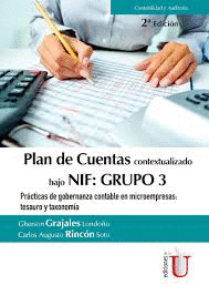 PLAN DE CUENTAS CONTEXTUALIZADO BAJO NIF GRUPO 3