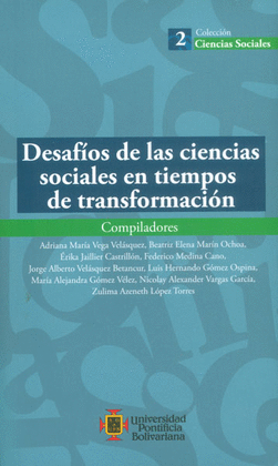 DESAFIO DE LAS CIENCIAS SOCIALES EN TIEMPOS DE TRANSFORMACIO
