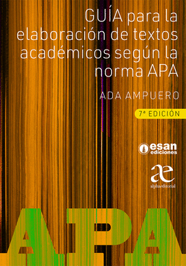 GUA PARA LA ELABORACIN DE TEXTOS ACADMICOS SEGN LA NORMA APA